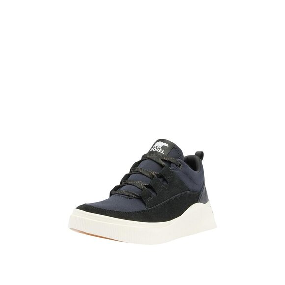 NWT SOREL Womens Out N About lV Low Waterproof Sneaker 2088221 Black 5.5M - Picture 1 of 14